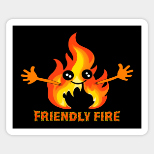 Friendly Fire Sticker